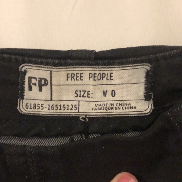 Free people femme mini skirt, black - Picture 3 of 6